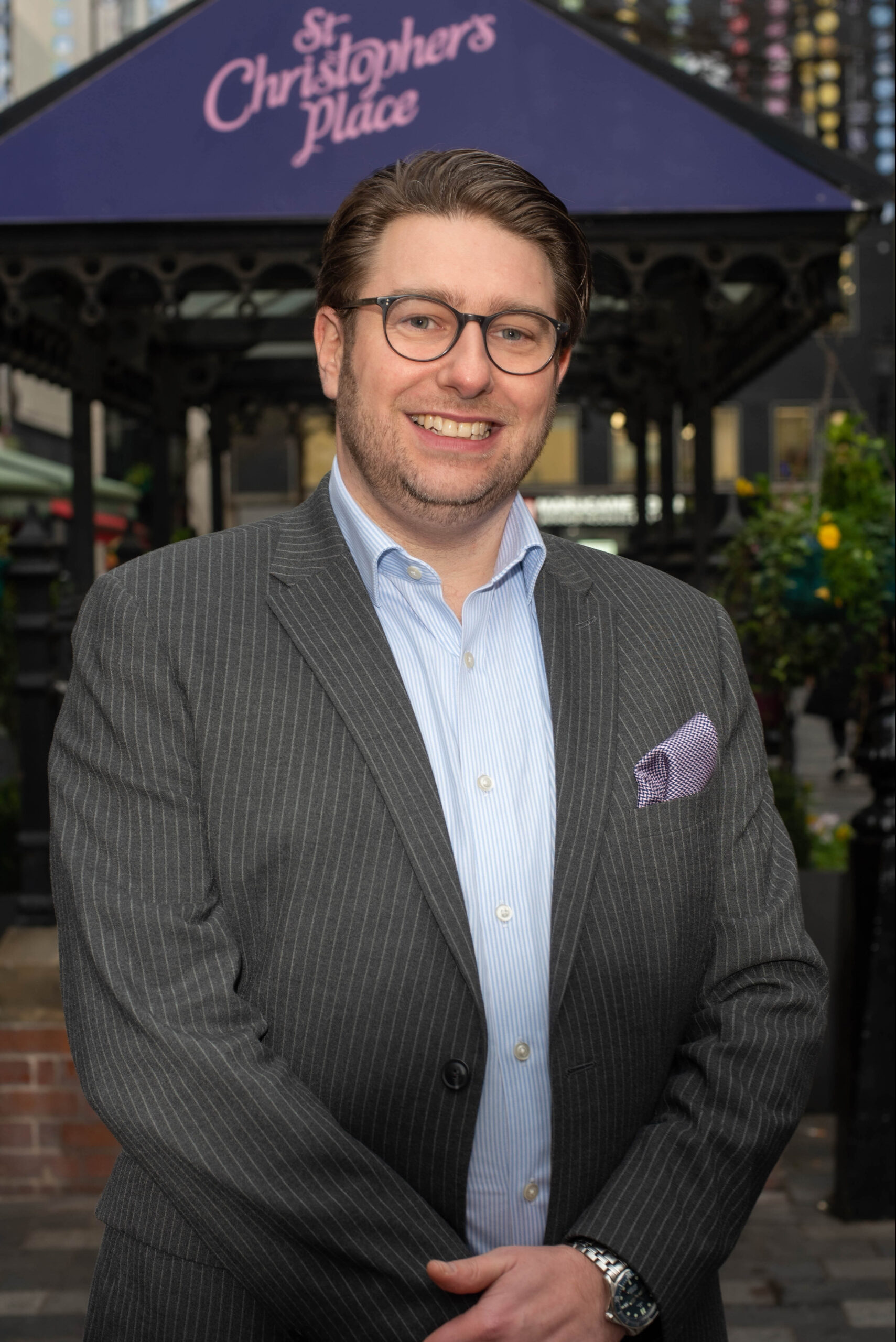 James Wall, General Manager, St Christopher's Place Workman