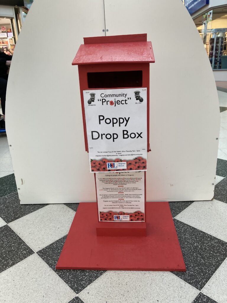Poppy Drop Box, community project