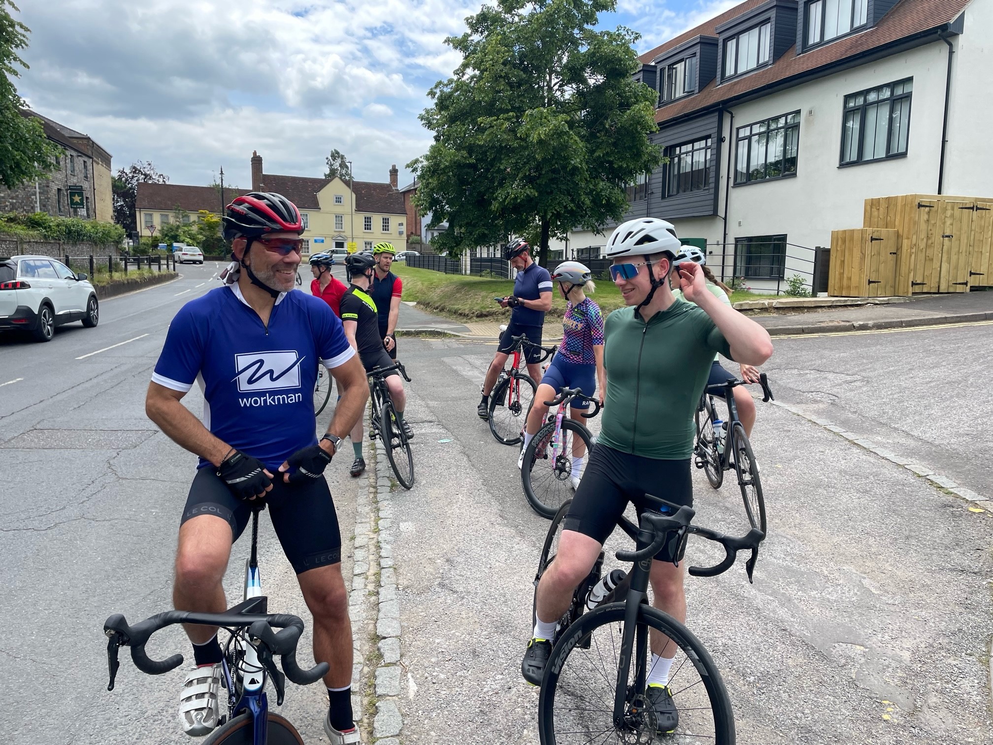annual client cycle ride