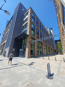 exterior shot of 10 Brindley place