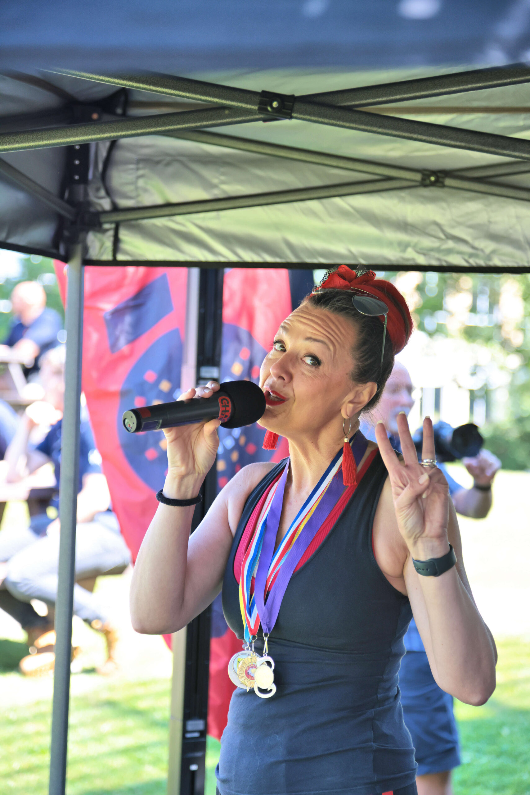 announcer at Summer of Sport