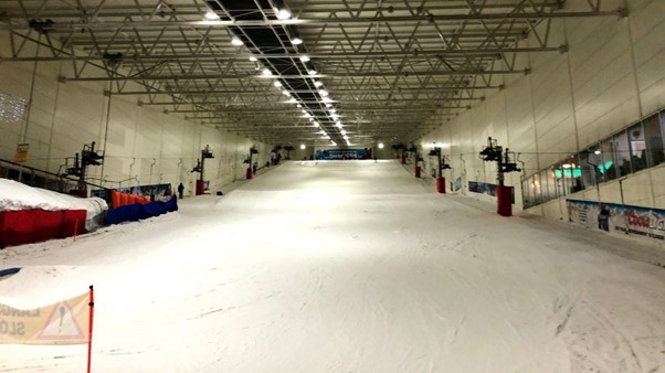 indoor ski slope at XSite Braehead