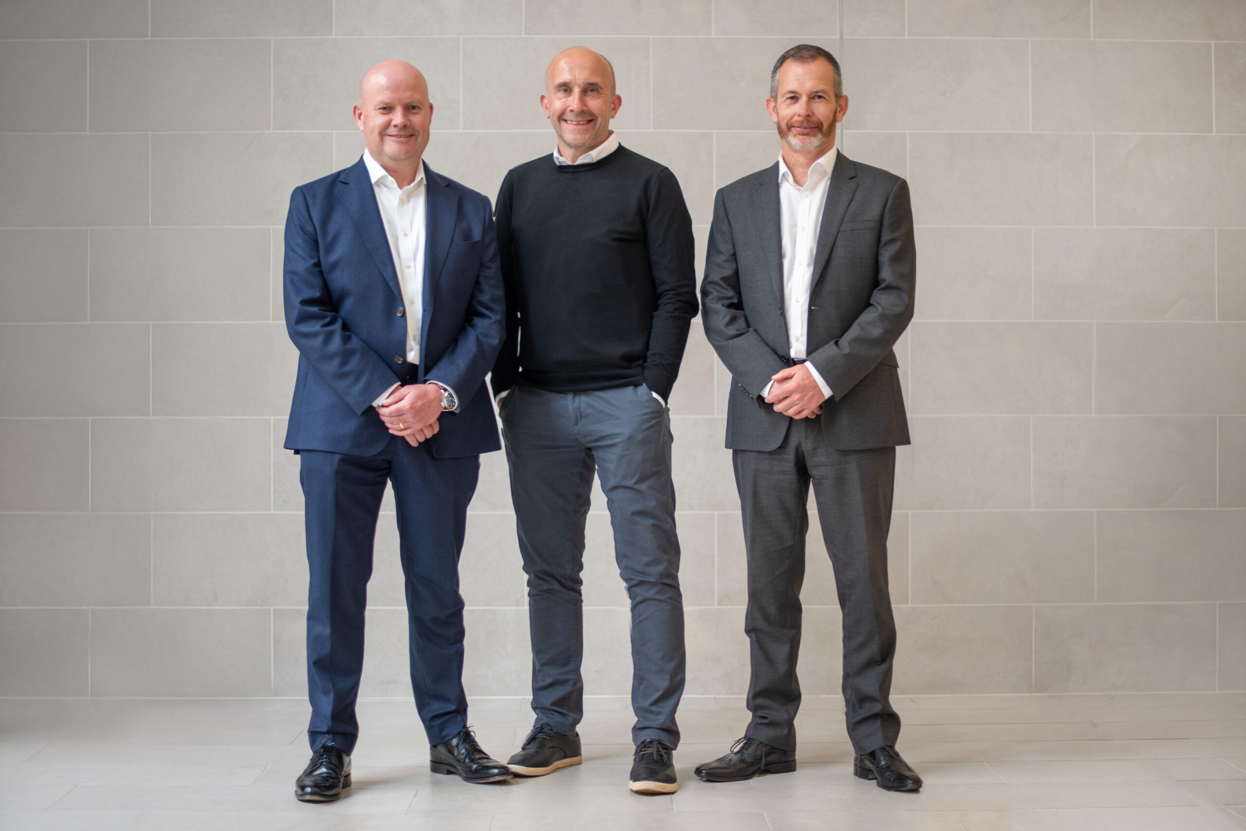 James Ainsworth, Keith Godsmark and Richard Fridd.