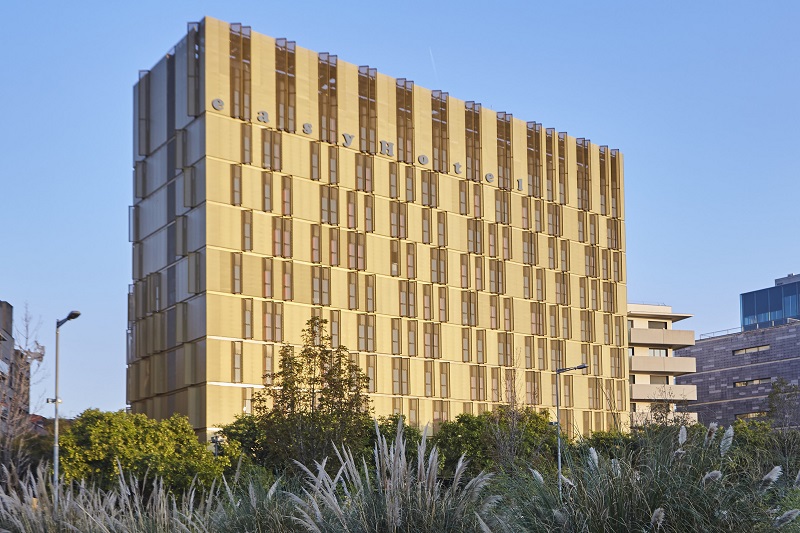 Image of Easy Hotel in Barcelona.